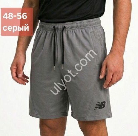 ШОРТЫ NB02 (48-56) СЕРЫЙ 