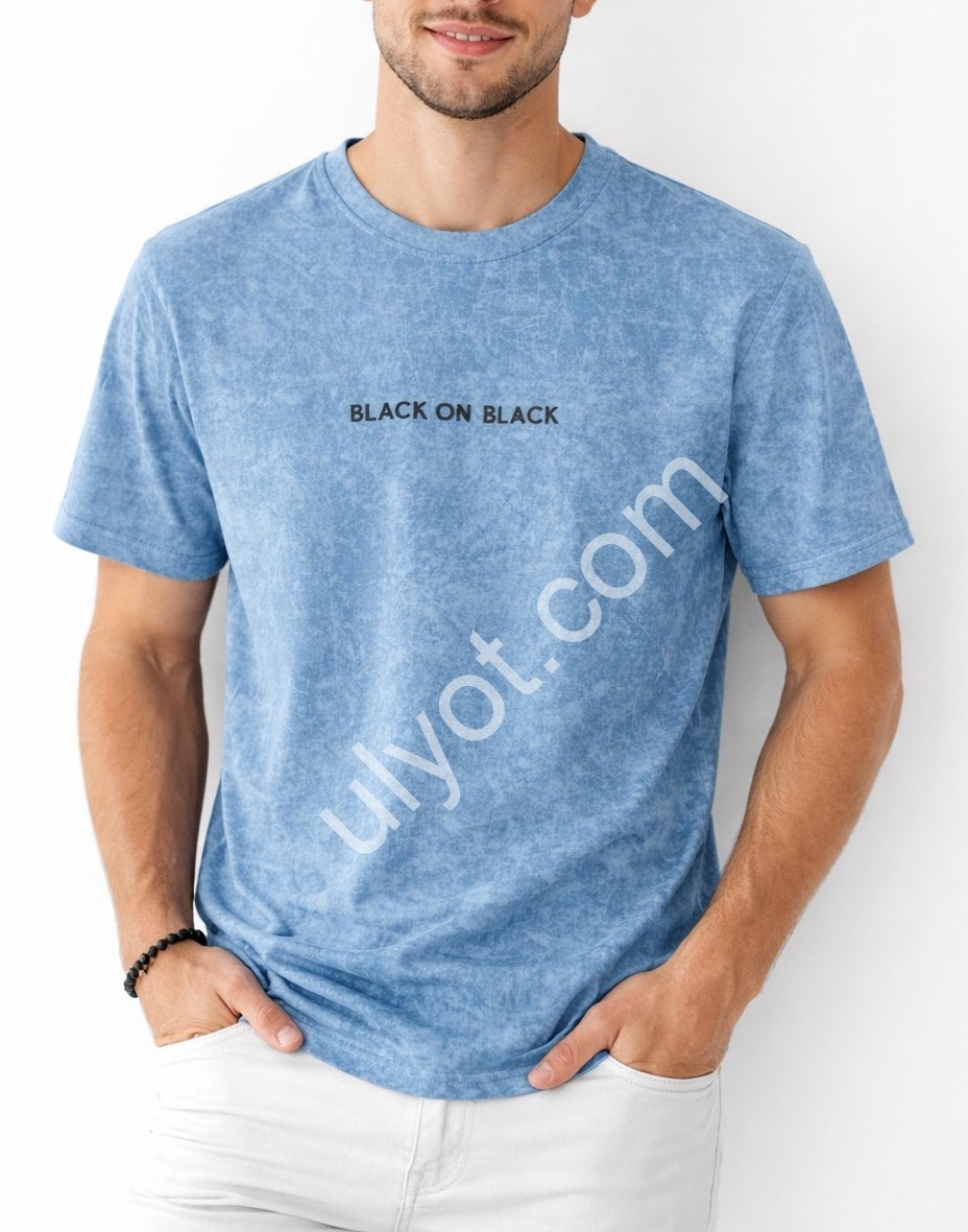 ФУТБОЛКА BIGLIVER (M-2XL) СИНИЙ 5657