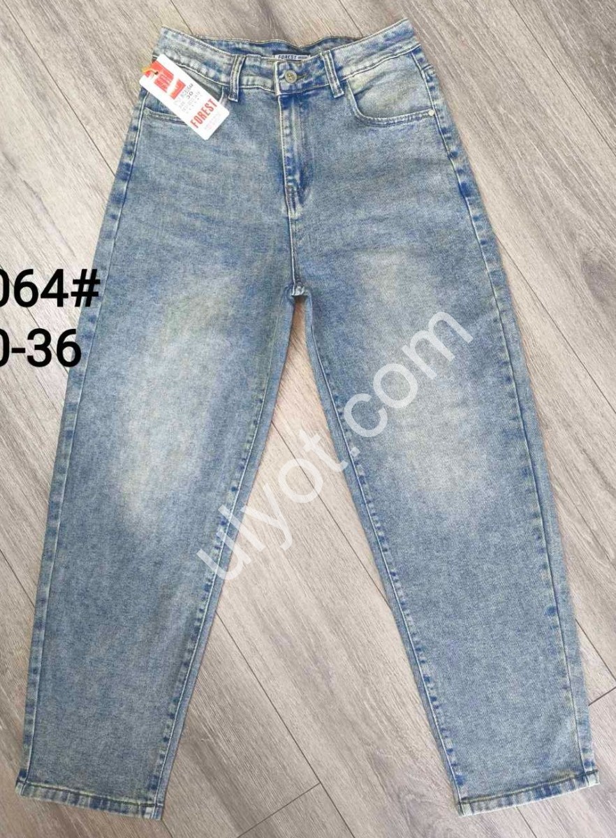 ДЖИНСИ FOREST (30-36) СИНІЙ 5064
