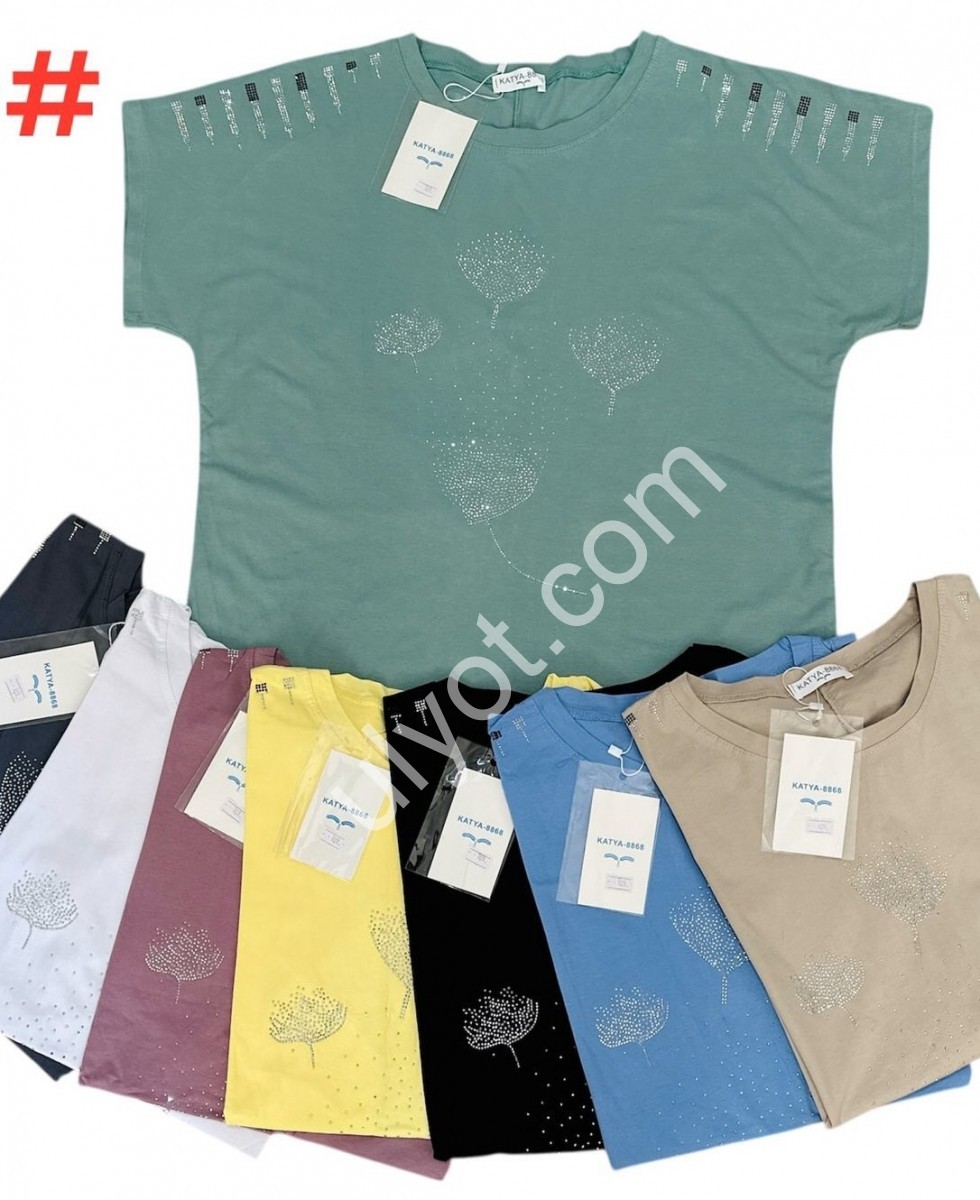 ФУТБОЛКА (ONESIZE 52-58) МИКС 109
