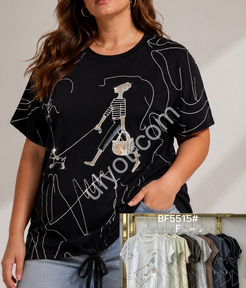 ФУТБОЛКА (ONE SIZE 54-56) МИКС BF5515