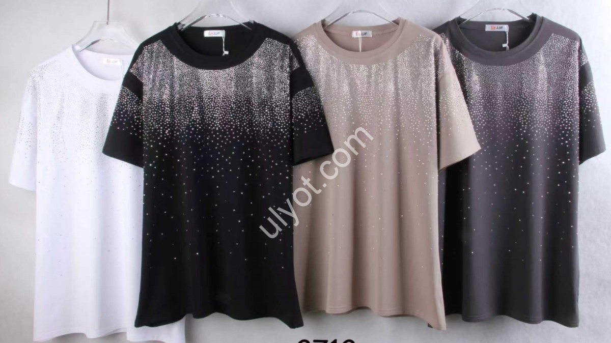 ФУТБОЛКА JJF (ONE SIZE) КАМНИ МИКС 2712