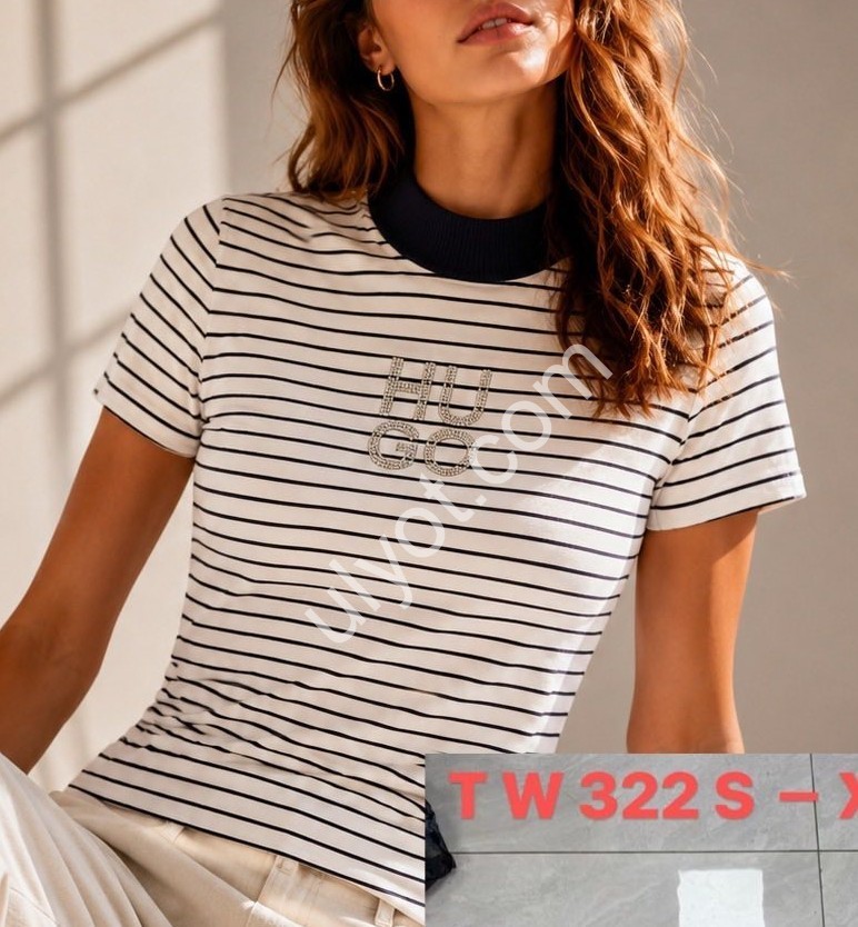 ФУТБОЛКА (40-46) БІЛИЙ TW322