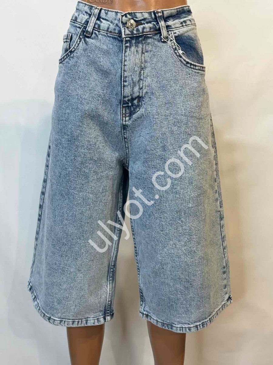 ШОРТЫ JEANS DENIM (30-36) СИНИЙ 3350