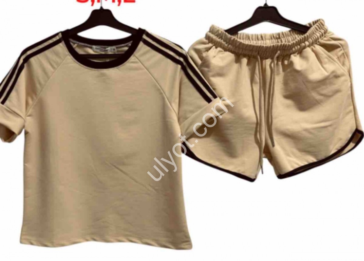 КОСТЮМ (M-XL) БЕЖ 1092