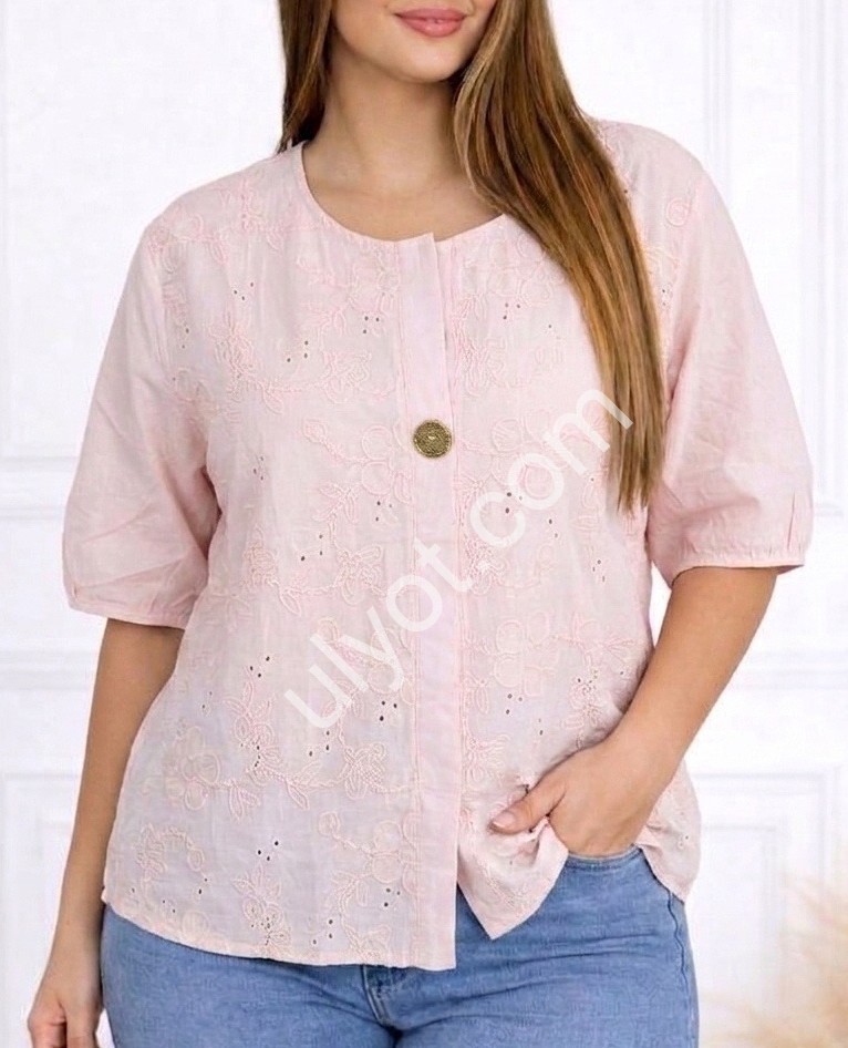 БЛУЗА (M-XL) МІКС 26031