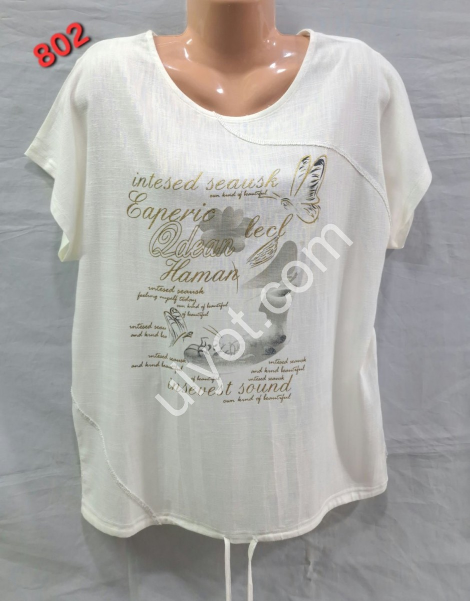 ФУТБОЛКА (ONESIZE 50-58) МИКС 802