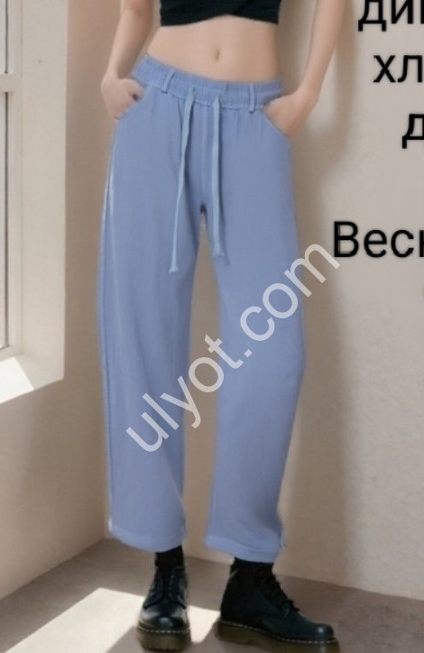 ШТАНИ (7XL-10XL) ПРЯМИЙ МІКС 4070
