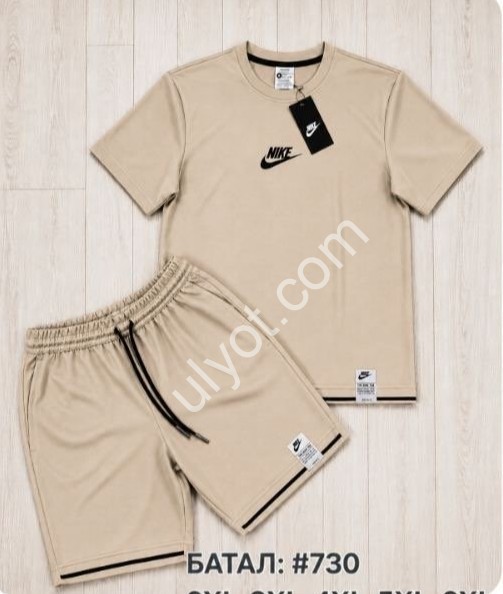 КОСТЮМ N02 (2XL-6XL) БЕЖ 730