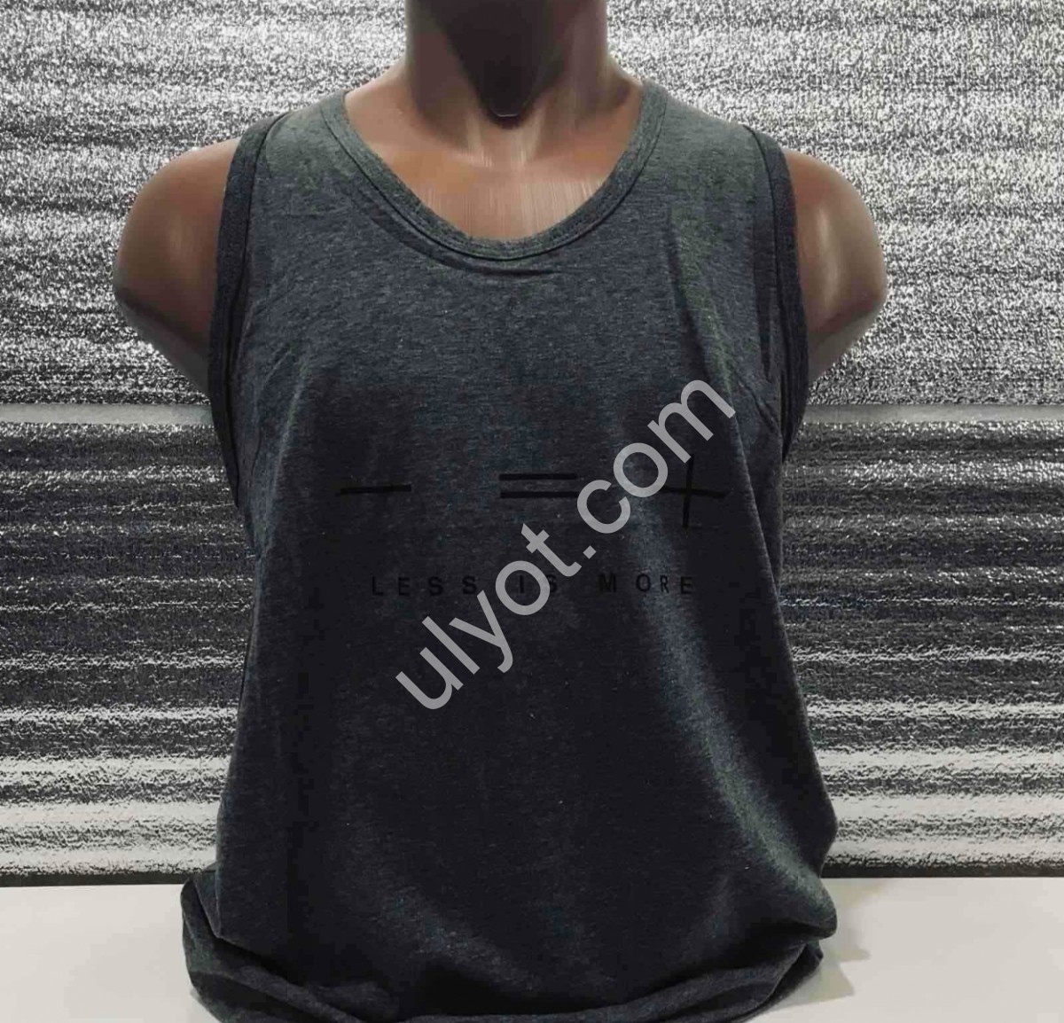 БОРЦОВКА NORTH WHITE (M-2XL) Т.СЕРЫЙ 