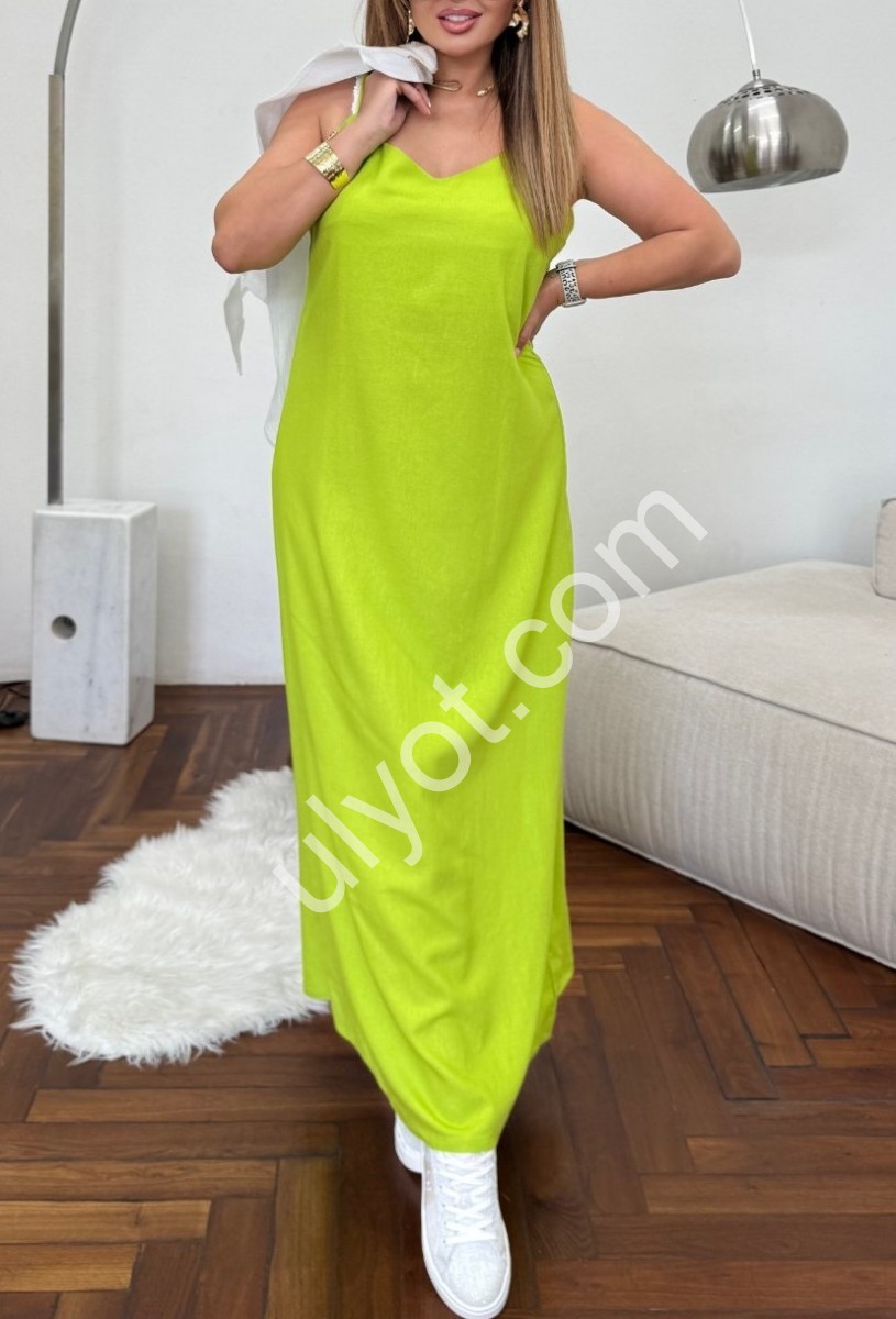 САРАФАН (S/M-4XL/5XL) ЛАЙМ 477