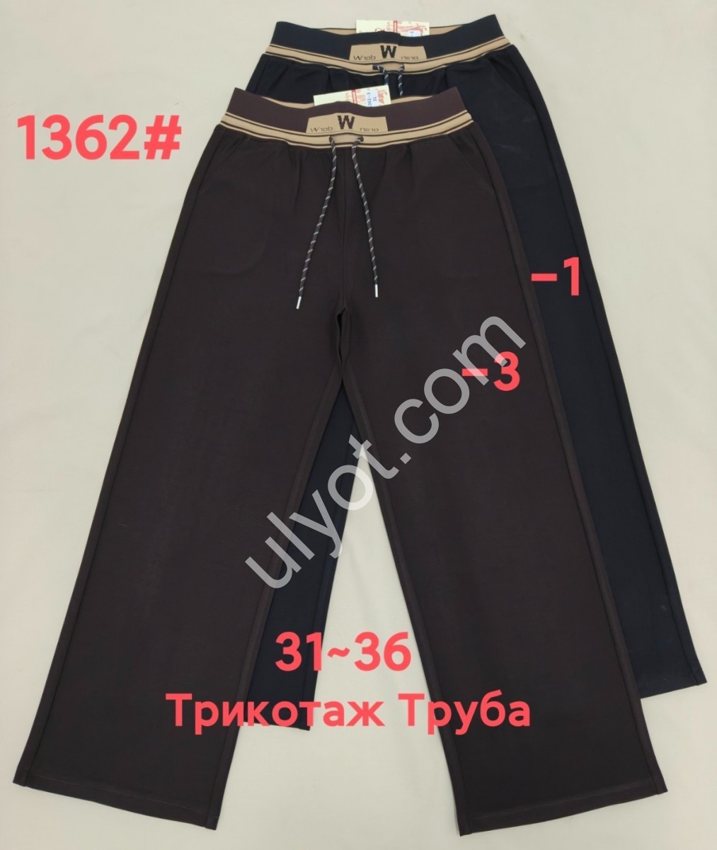 БРЮКИ (31-36) ЧЕРНЫЙ 1362-1