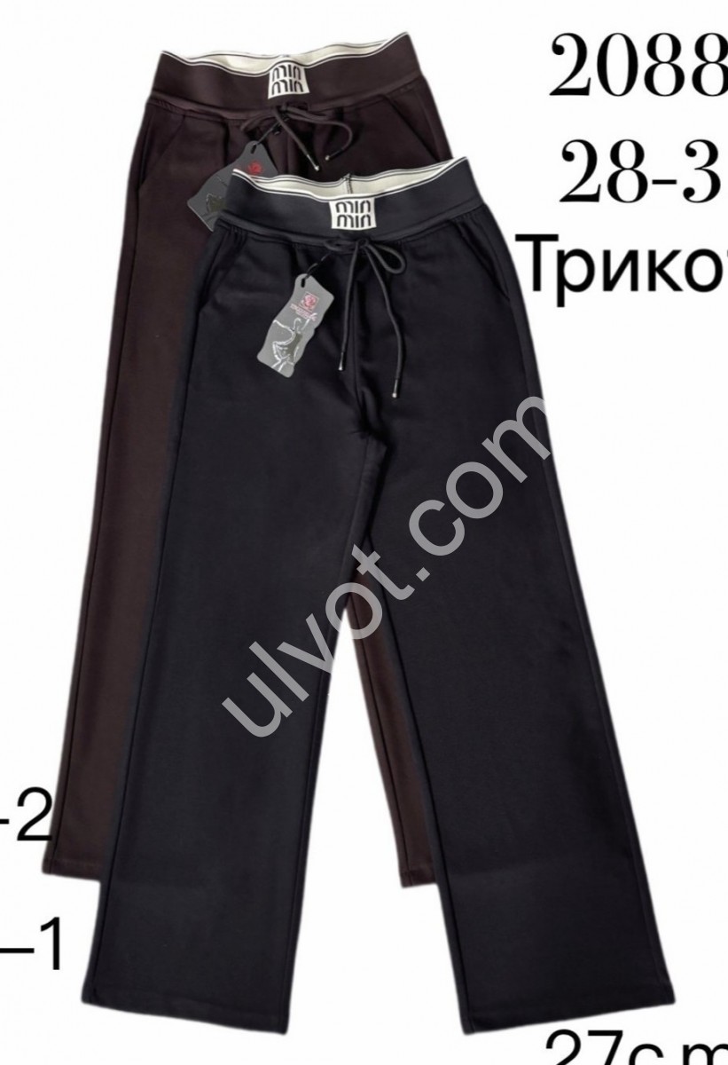БРЮКИ (28-33) КОРИЧНЕВЫЙ 2088-2