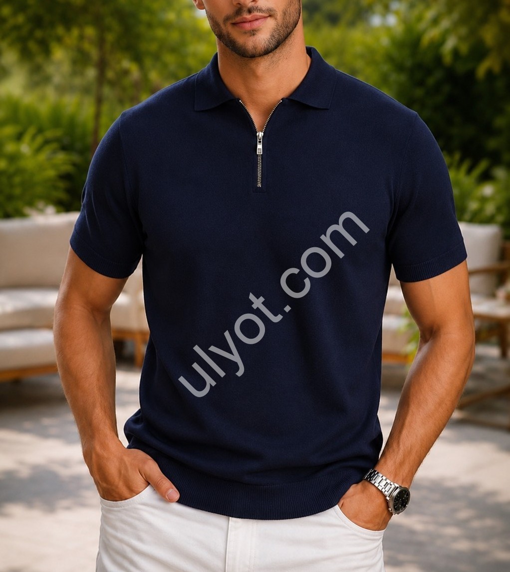 ФУТБОЛКА (M-2XL) Т.СИНИЙ 74707