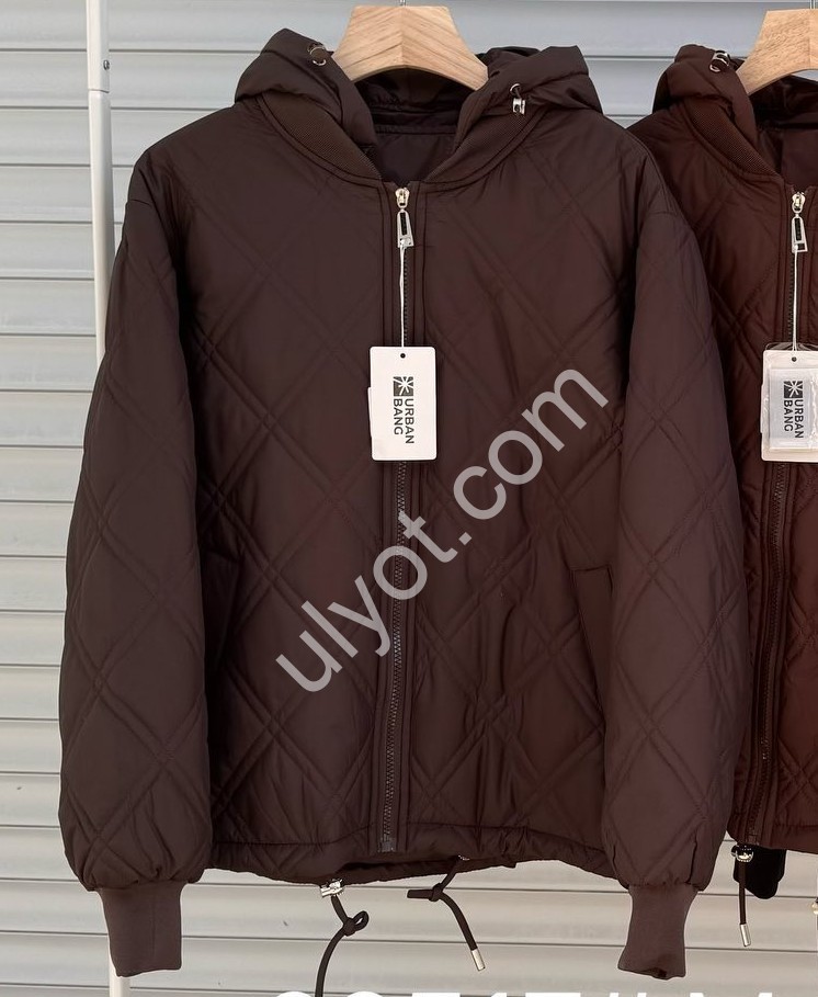 КУРТКА (M-XL) КОРИЧНЕВИЙ 26517