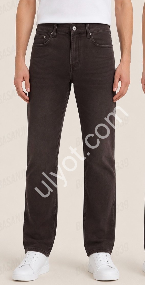 ДЖИНСЫ BASANJIU (32-40) Т.КОРИЧНЕВЫЙ W029-19-10