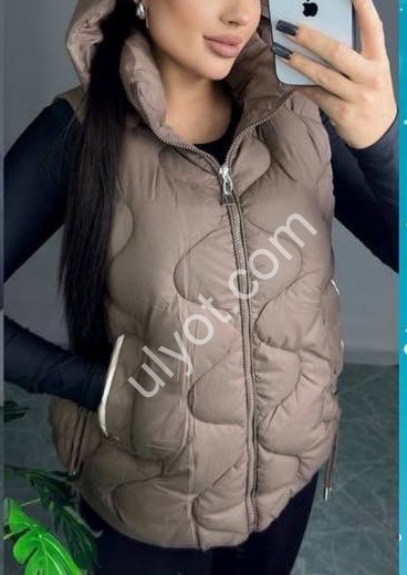 ЖИЛЕТКА (M-2XL) МОЛОЧНИЙ JL9202-1