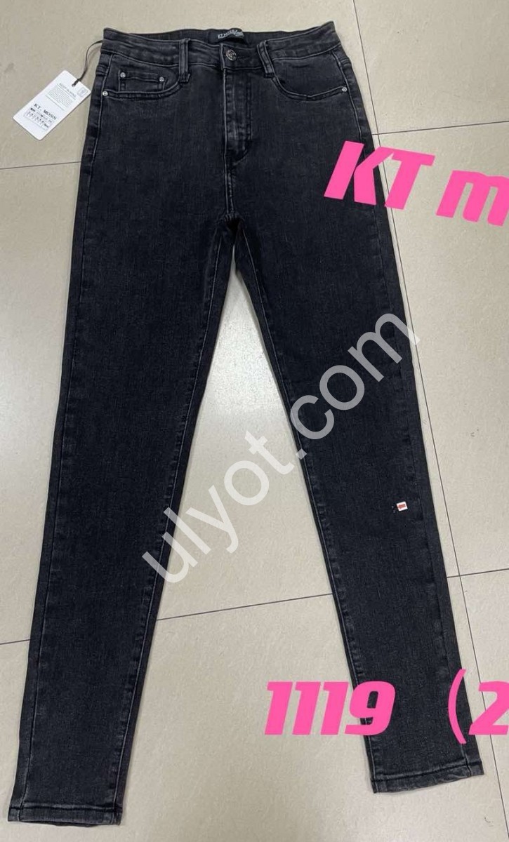 ДЖИНСЫ KT.MOSS (25-30) ГРАФИТ 1119