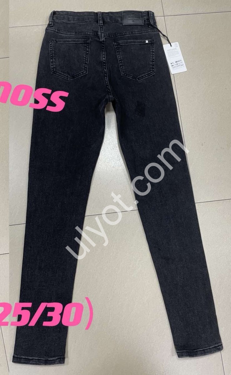 ДЖИНСЫ KT.MOSS (25-30) ГРАФИТ 1119