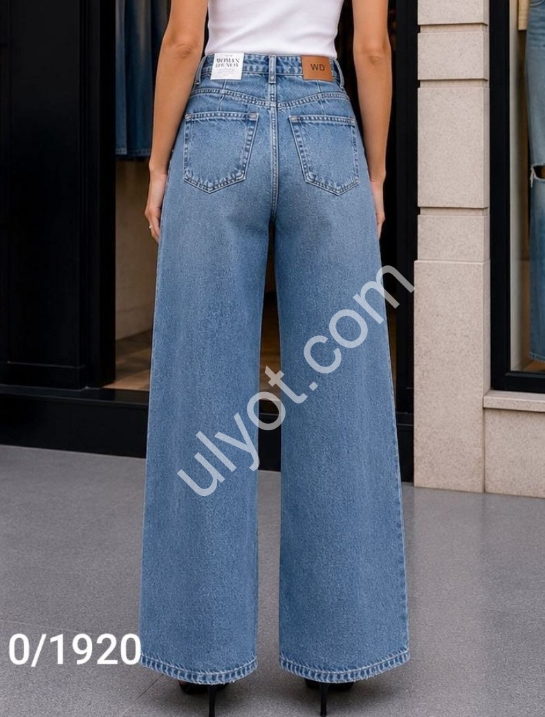 ДЖИНСЫ WOMAN DENIM (34-42) СИНИЙ 1010/1920