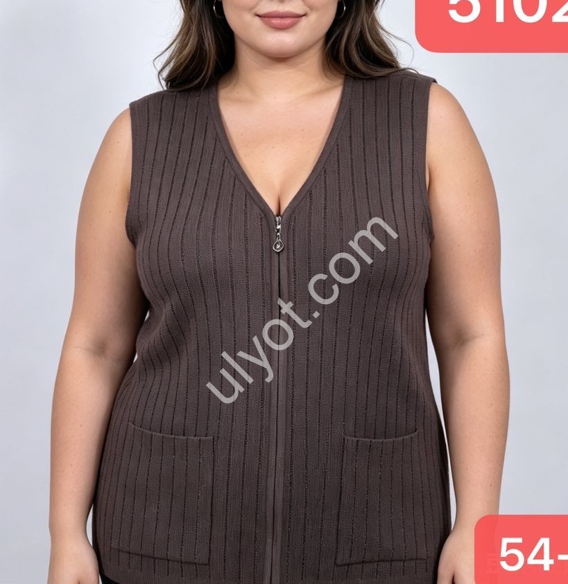 ЖИЛЕТ (ONE SIZE 54-56) МИКС 5102