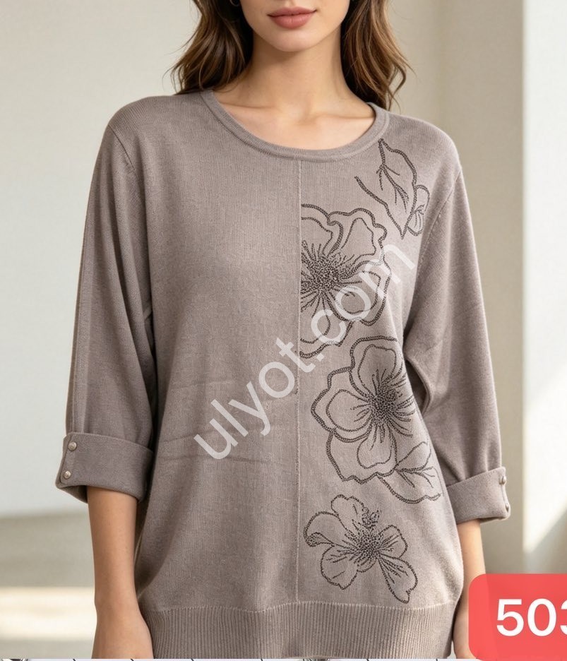 СВИТЕР (ONE SIZE 54-56) МИКС 5038