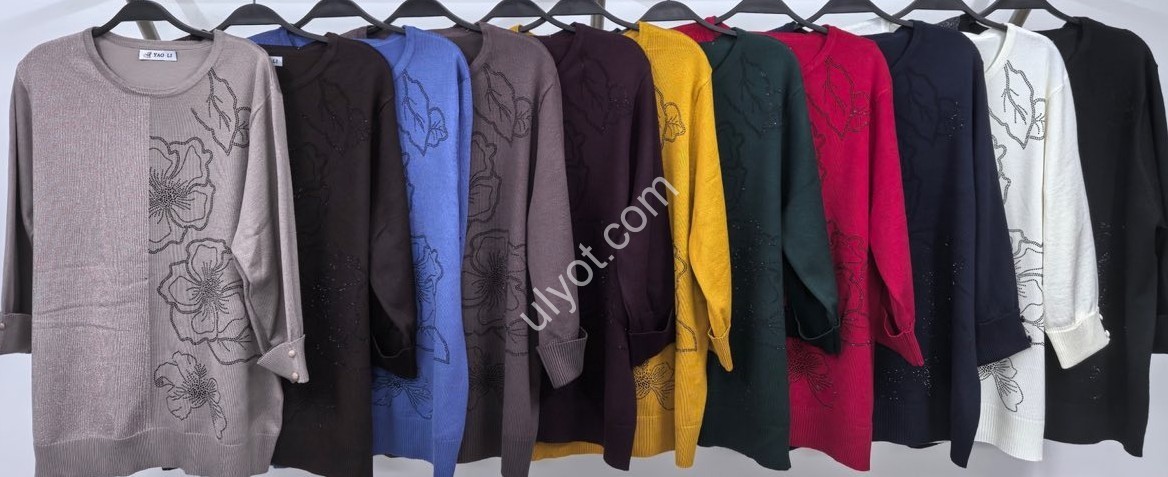 СВИТЕР (ONE SIZE 54-56) МИКС 5038
