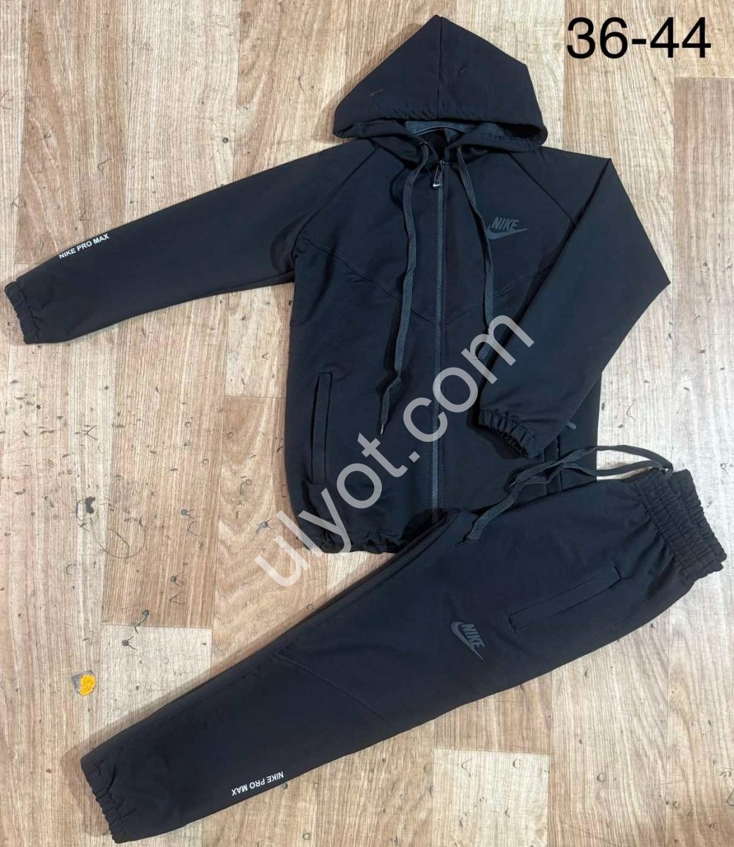 КОСТЮМ N02 (36-44) МАНЖЕТ ЧЕРНЫЙ 020