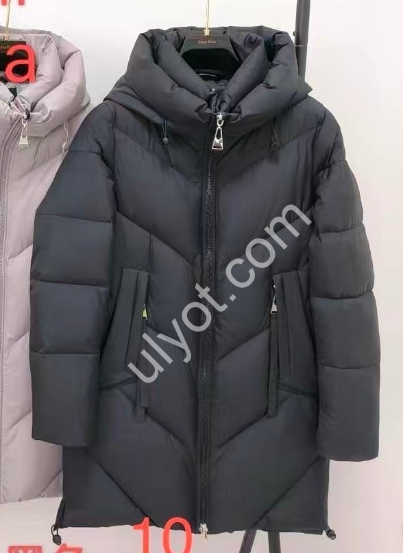 КУРТКА MAX RITA  (S-2XL) ЧЕРНЫЙ 671-10