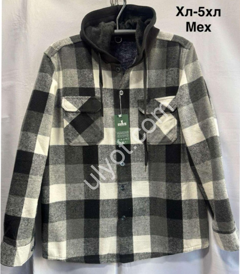 СОРОЧКА (XL-5XL) ФЛІС МІКС 1682