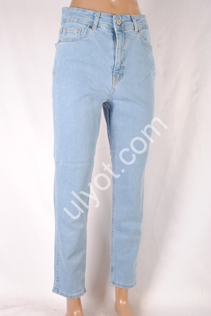 ДЖИНСЫ TOP SHOP (25-32) ГОЛУБОЙ 5507