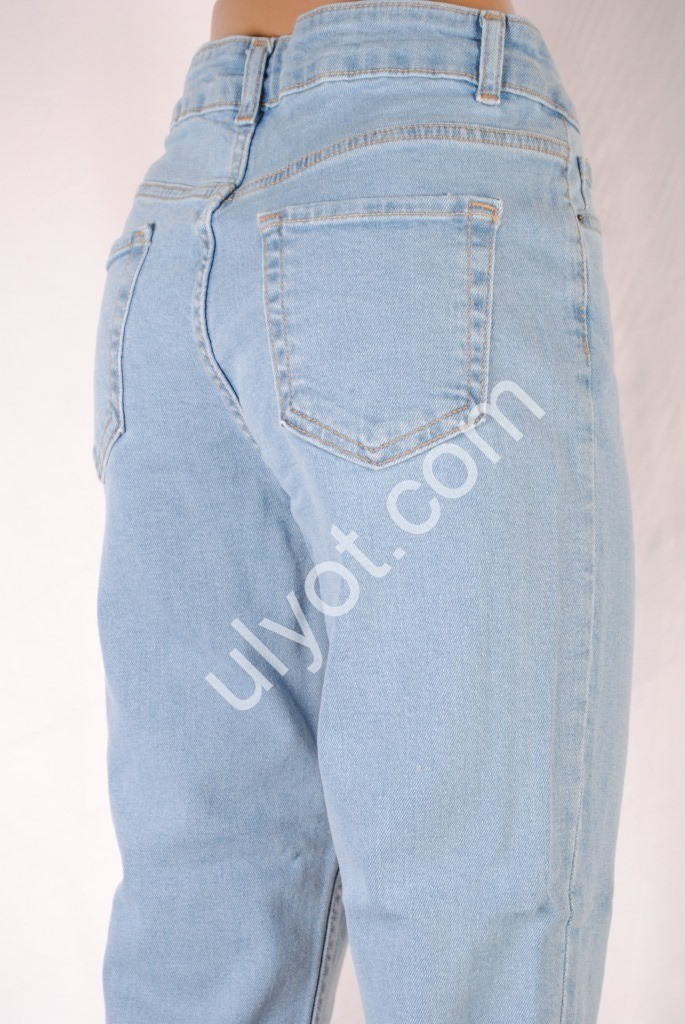 ДЖИНСЫ TOP SHOP (25-32) ГОЛУБОЙ 5507