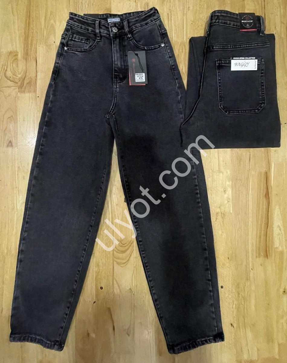 ДЖИНСЫ RELUCKY (25-30) ГРАФИТ B172-3