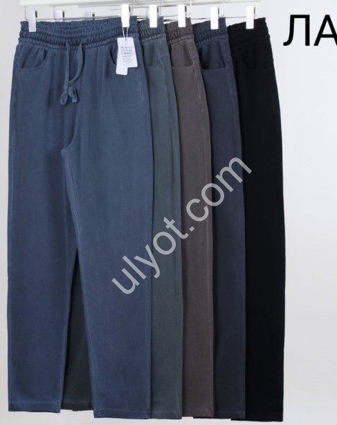 ШТАНИ (3XL-6XL) БАЙКА МІКС 4109-3