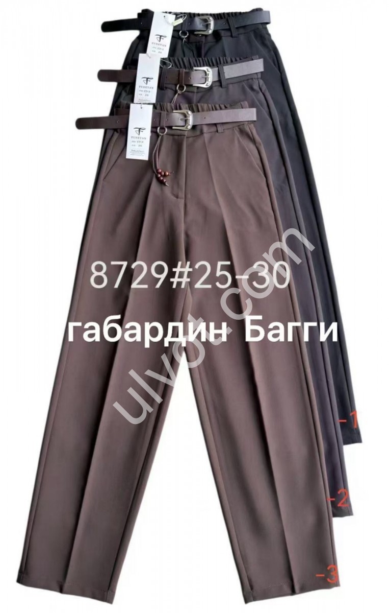БРЮКИ ( 25-30) Т.КОРИЧНЕВЫЙ 8729-2