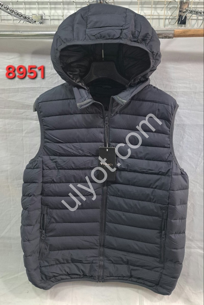 ЖИЛЕТКА (XL-5XL) ГРАФІТ 8951