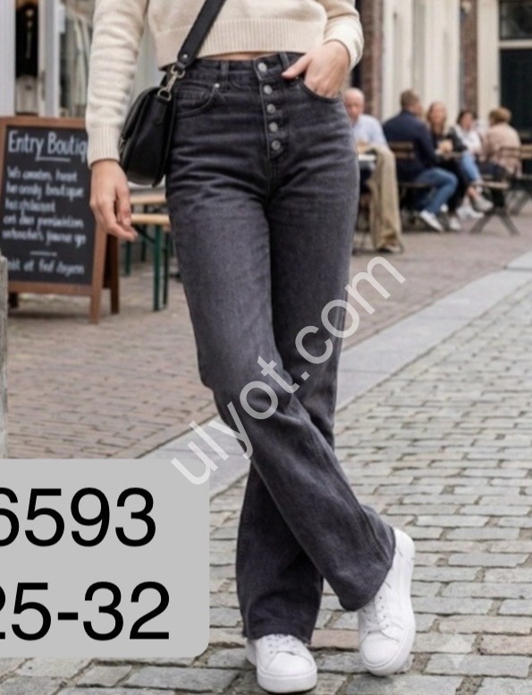 ДЖИНСИ TOP SHOP (25-32) СІРИЙ 6593