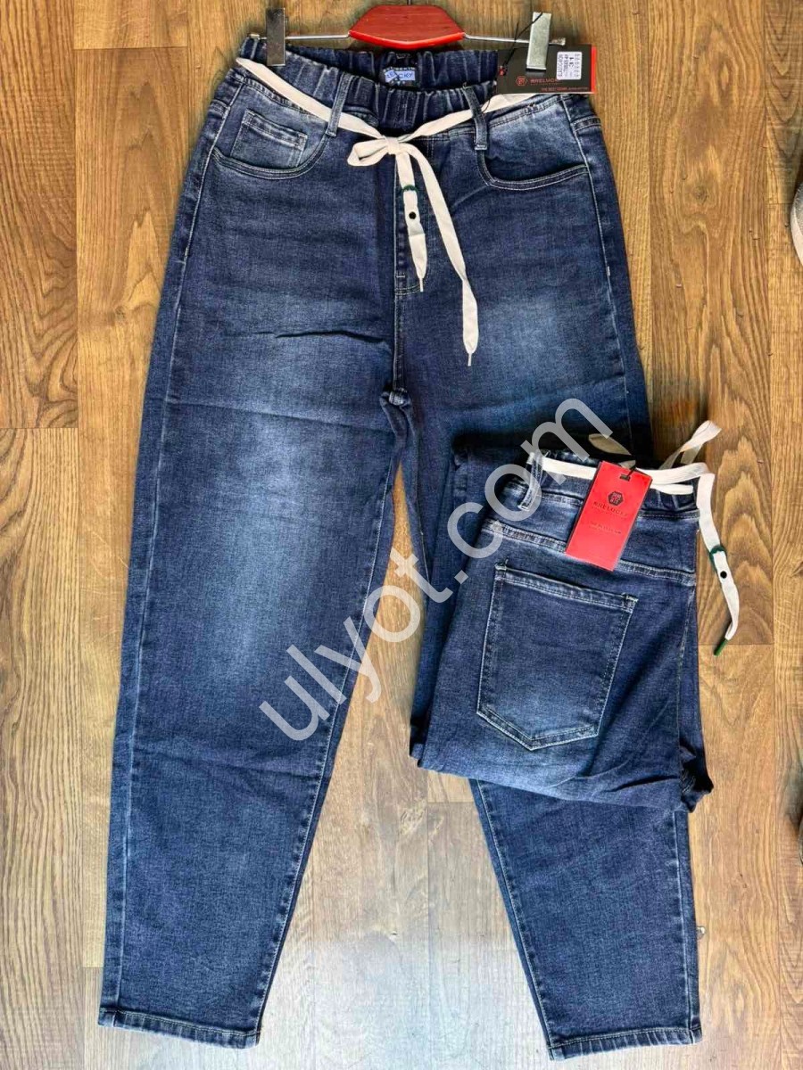 ДЖИНСЫ RELUCKY (31-38) Т.СИНИЙ 069