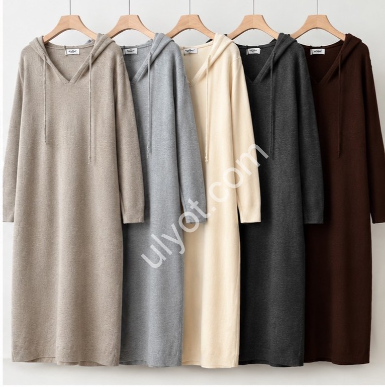 ПЛАТЬЕ-СВИТЕР (ONE SIZE) МИКС DM-12