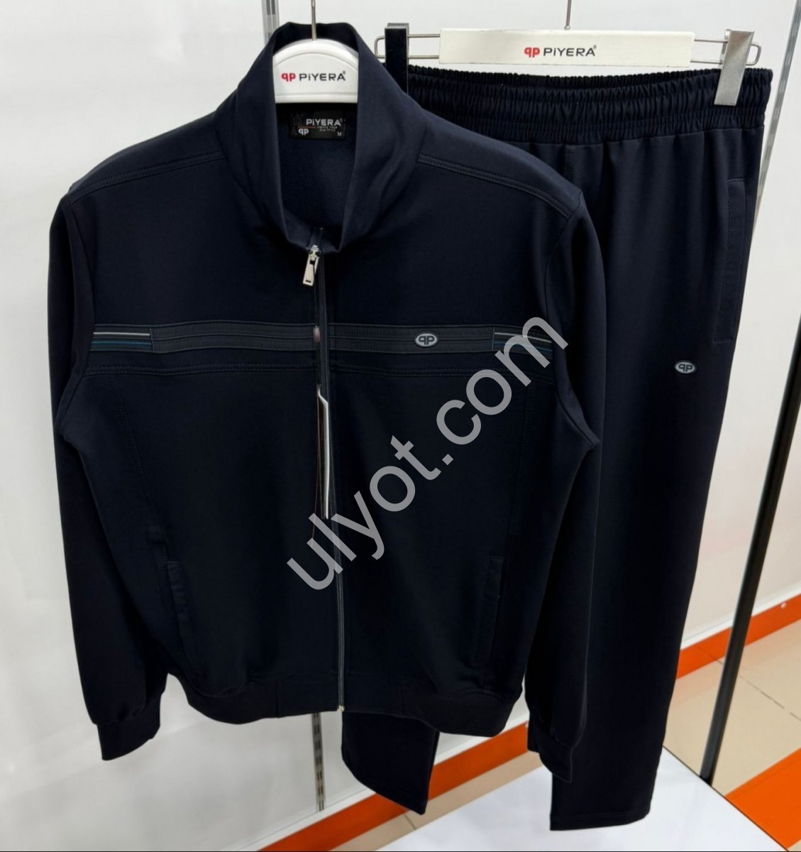 CПОРТ.КОСТЮМ ПИЕРА (M-3XL) ПРЯМОЙ Т.СИНИЙ 7914