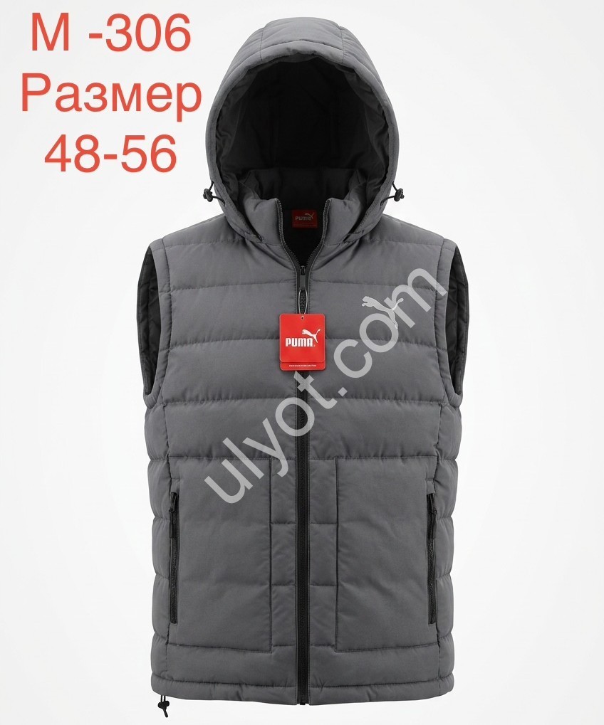 ЖИЛЕТКА P15 (48-56) СЕРЫЙ 306