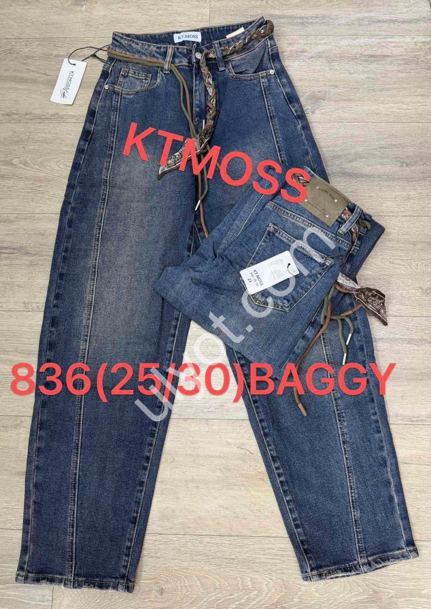 ДЖИНСЫ KT.MOSS (25-30) Т.СИНИЙ 836