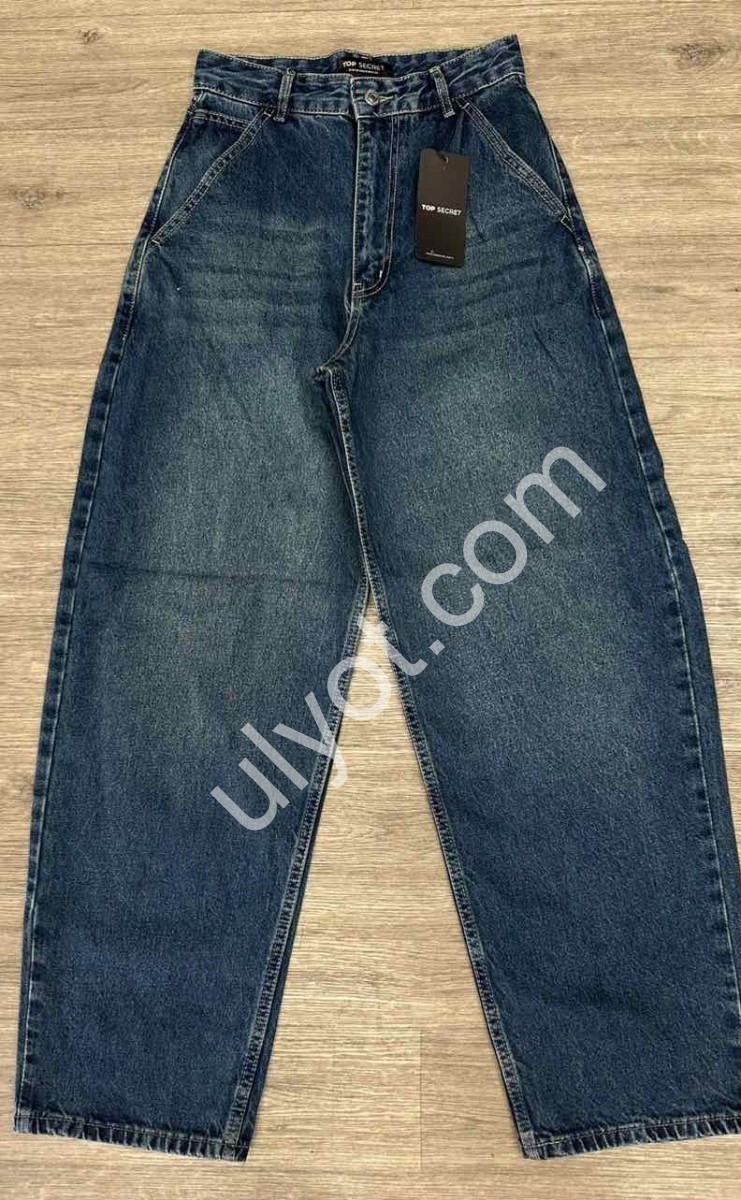 ДЖИНСЫ TOP SHOP (25-32) Т.СИНИЙ 4910