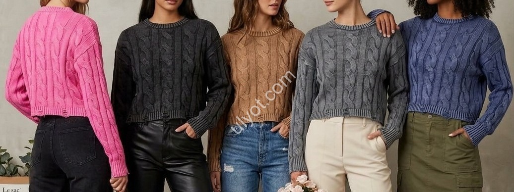 СВІТЕР (ONE SIZE 46-50) МІКС 6021
