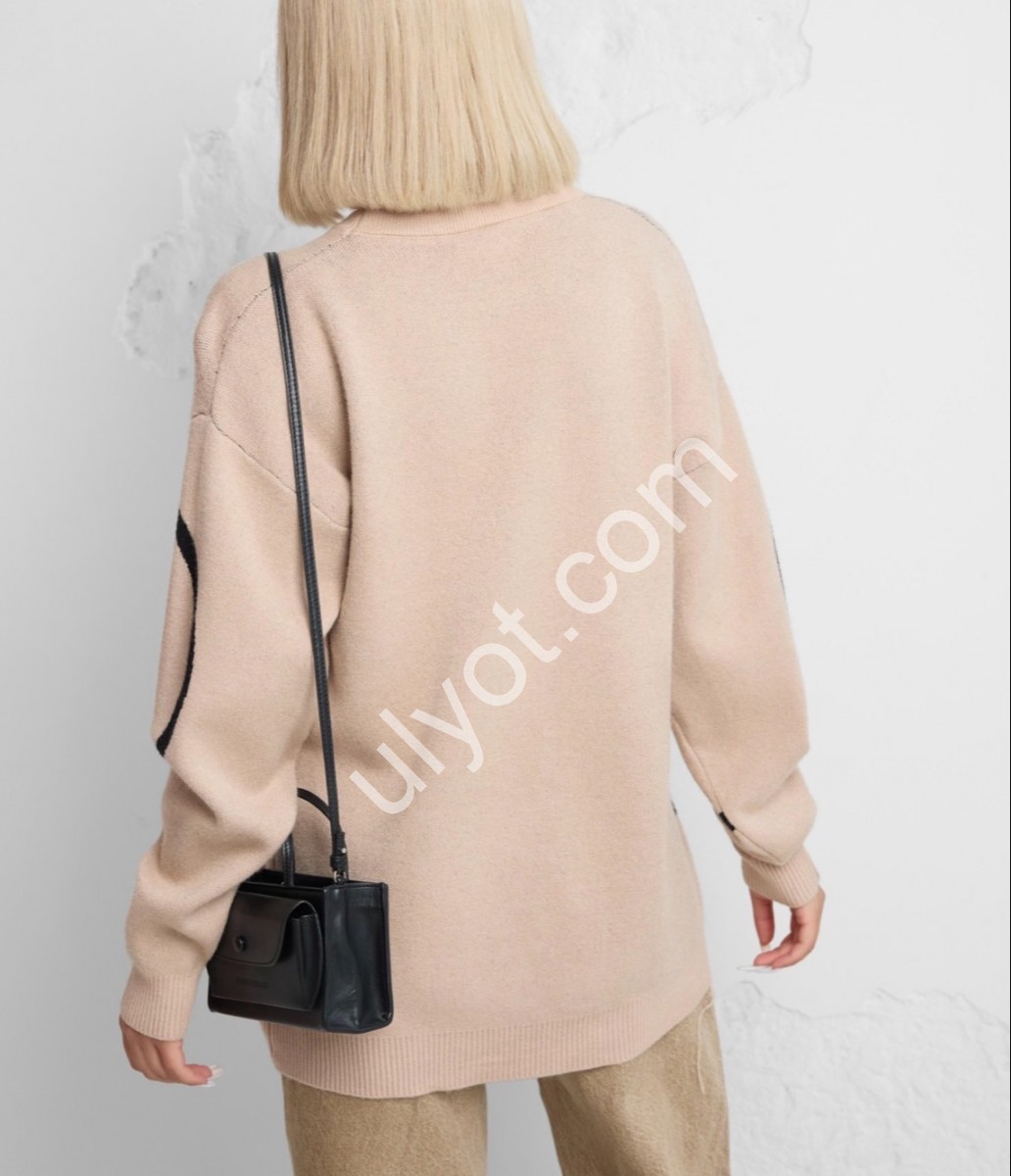 СВИТЕР (ONESIZE 48-52) БЕЖ 174