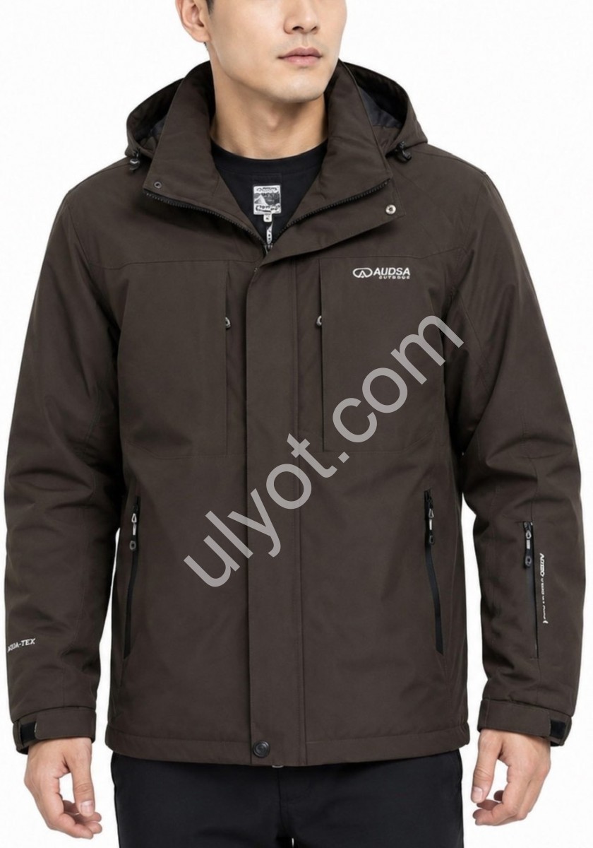 КУРТКА AUDSA (2XL-6XL) КОРИЧНЕВЫЙ 26002