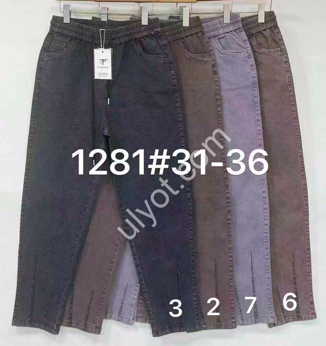 ШТАНИ (31-36) СВ.КОРИЧНЕВИЙ 1281-6