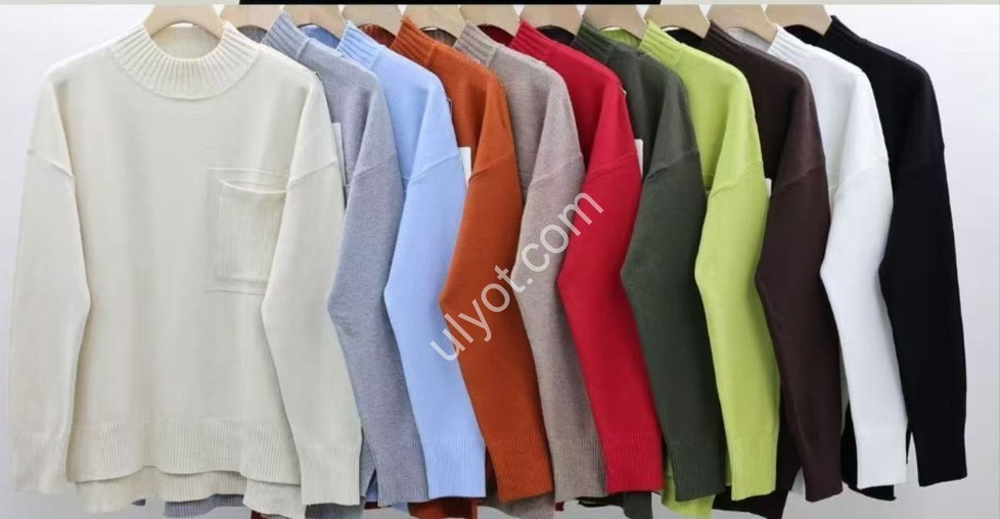 СВИТЕР (ONE SIZE 48-54) МИКС 608
