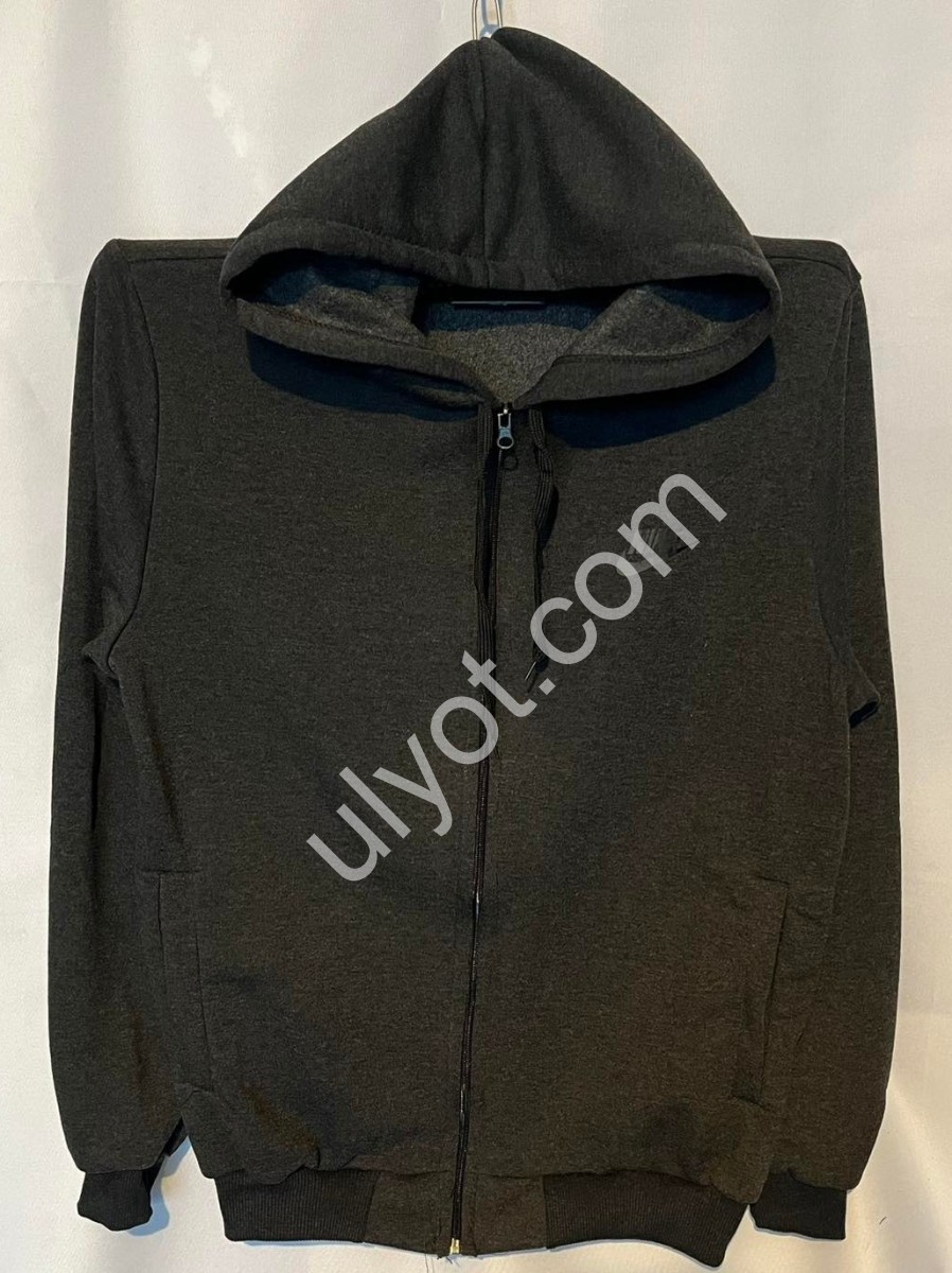 КОФТА N02 (48-56) ФЛИС ГРАФИТ 