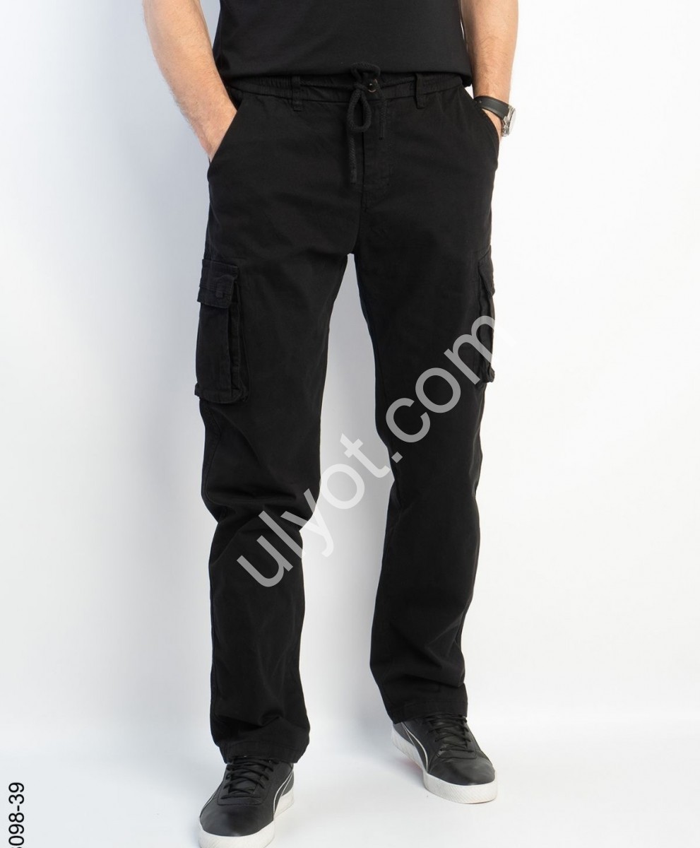 ШТАНИ (32-40) КАРГО ЧОРНИЙ 8098-39